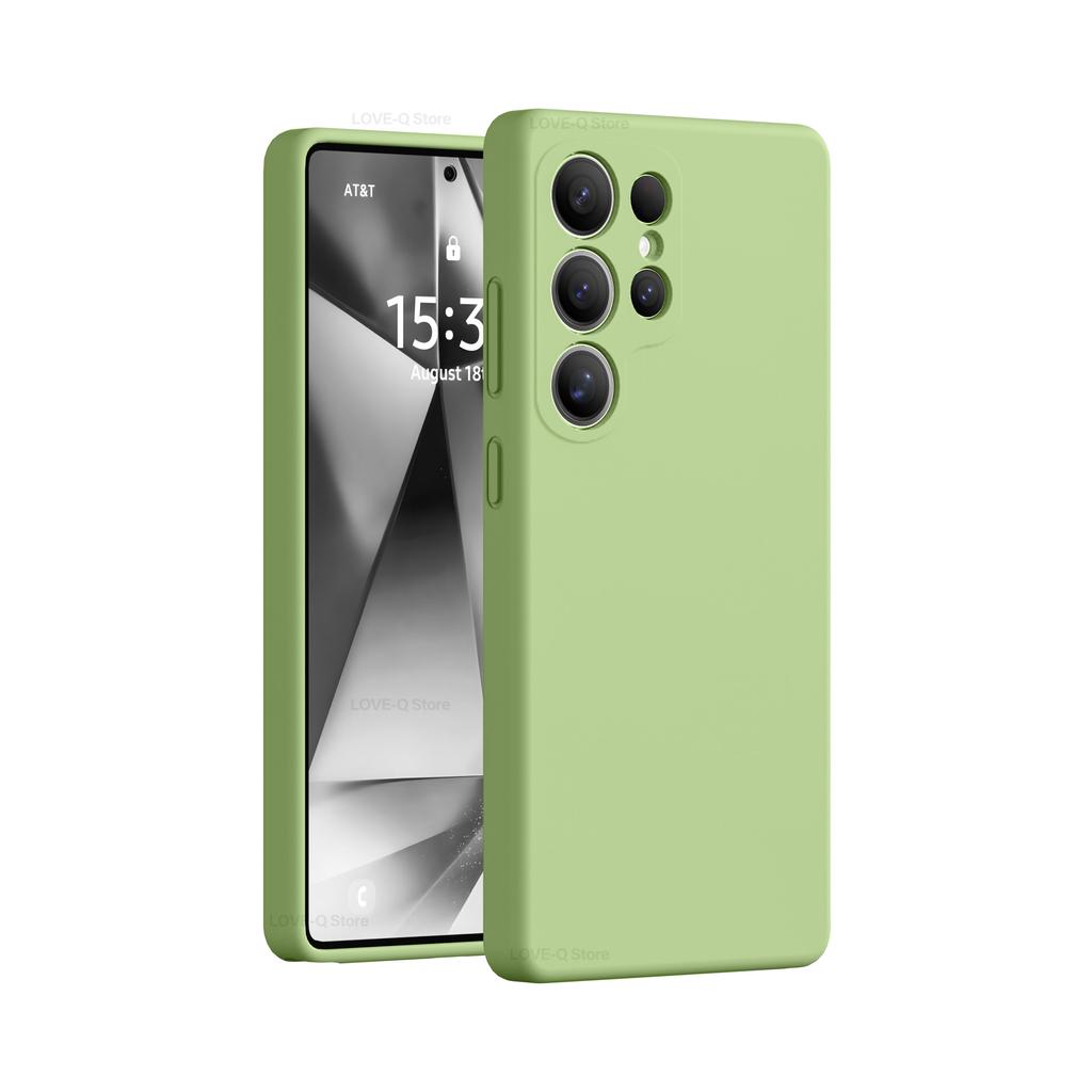 Für S25 S24 Ultra Hülle Luxus Flüssigsilikon Weiche TPU Hülle Für Samsung Galaxy S25 S24 S23 S22 Ultra S 25 Ultra Plus S25Ultra Hüllen