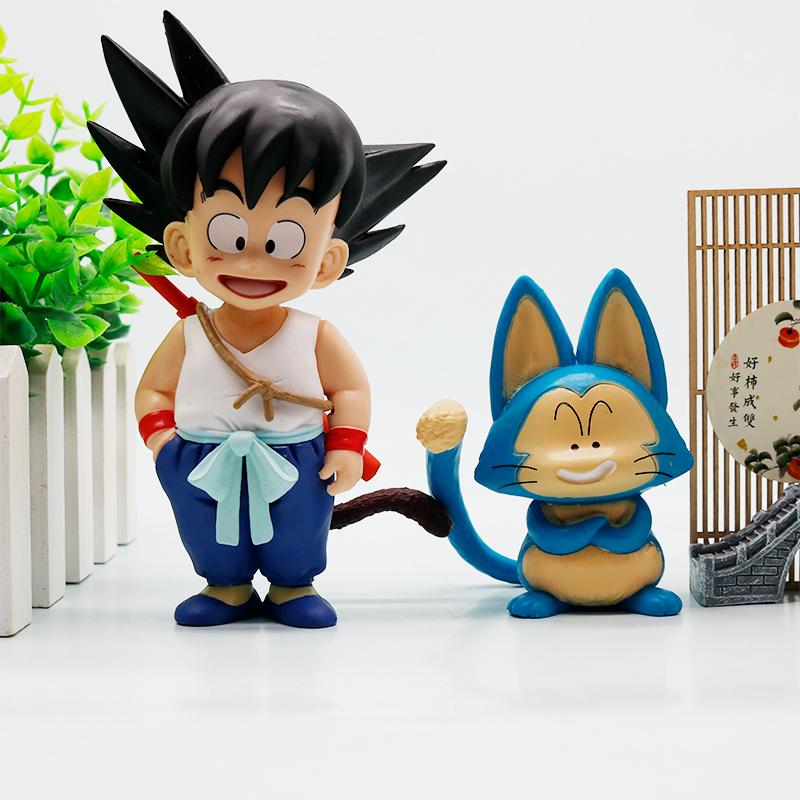 Hot Anime Dragon Ball Super Figure Son Goku/krillin/Bulma Action Figural PVC Toys  Playsets Desktop Statue Collection Decoration Doll Gift Presents