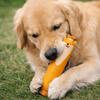 Latex Dog Chew Toy Squeaky Sound Bite-resistant Dog Grinding Teeth Stick Imitation Sausage Sound-Producing Toy Playing Time