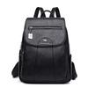 Mochila para Mujer Gran Capacidad Bolso de Viaje Suave de PU Tendencia de Moda Estudiante Mochila Antirrobo de Imitación Piel de Oveja