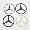 IOT5 2025 Hot 9cm ABS Car Rear Decal Trunk Emblem Sticker for Mercedes Benz S320 W164 W203 W204 W168 C180 E320 A200 CLA CLK CLS ML
