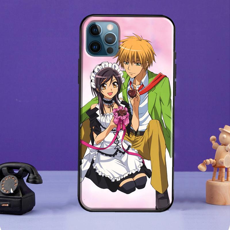 Anime Maid Sama Kaichou Wa Phone Case For iPhone 11 14 13 Pro Max XS XR X SE 2020 5S 6S 7 8 Plus 12 Mini Back Cover