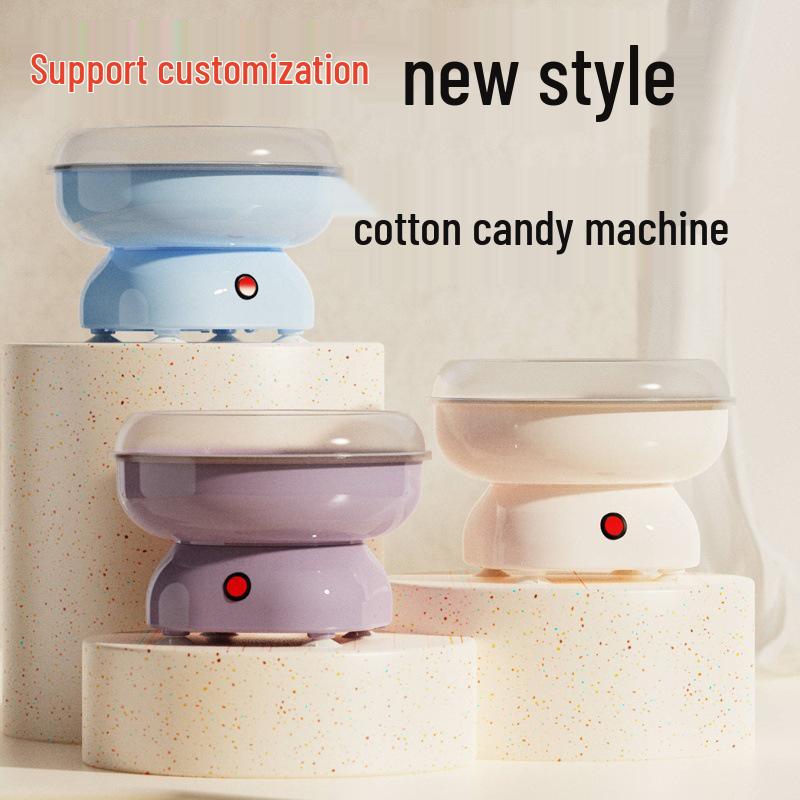 Elektrische Mini-Zuckerwattemaschine - Vollautomatisch und stilvoll für den Heimgebrauch
