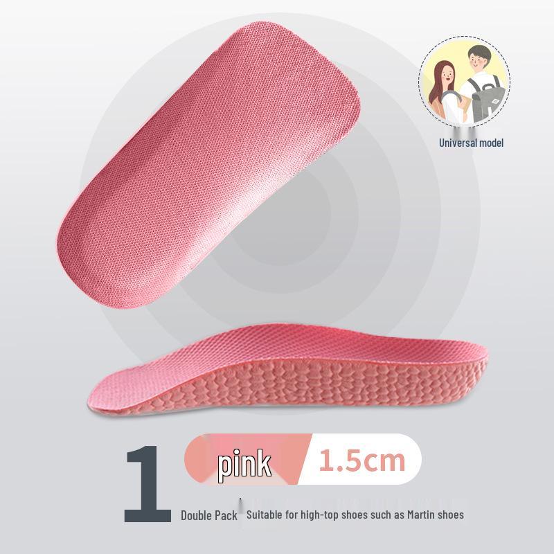 Unisex Unsichtbare Höhenverstärkende Fußgewölbestützende Einlegesohlen für Komfort und Stoßdämpfung