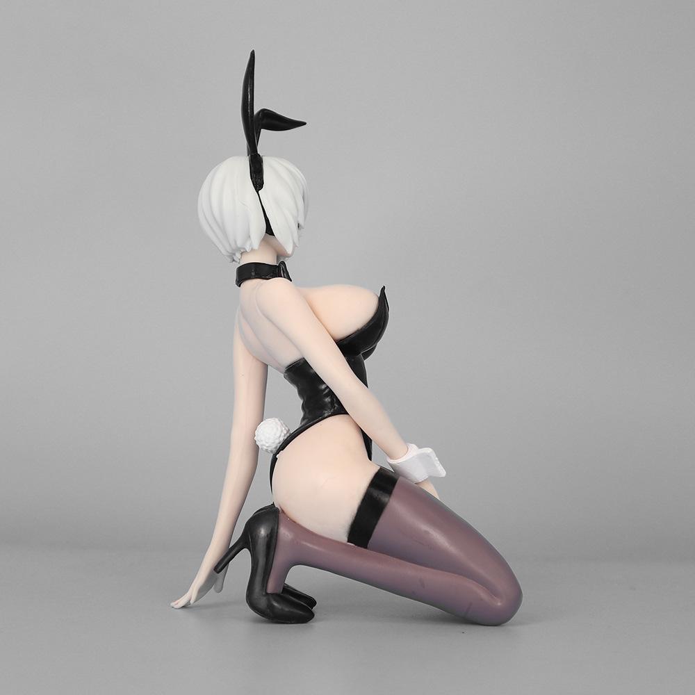Nier:Automata Figure Yorha No. 2 Type B Figure Bunny Girls Anime Figurine Model Statue Doll Collection Adults Gifts