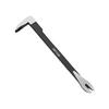 Professional Pry Bar Tool Nail Puller For Woodworking Construction Featuring Sharpened Claw And Shock Resistant Design