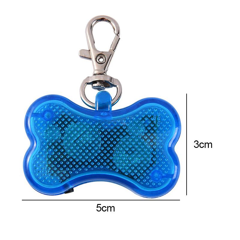 LED Pet Glowing Pendant Waterproof Knapsack Bicycle Running Warning Lamps With Hanging Hook Dog Night Walking Warning Night Lamp