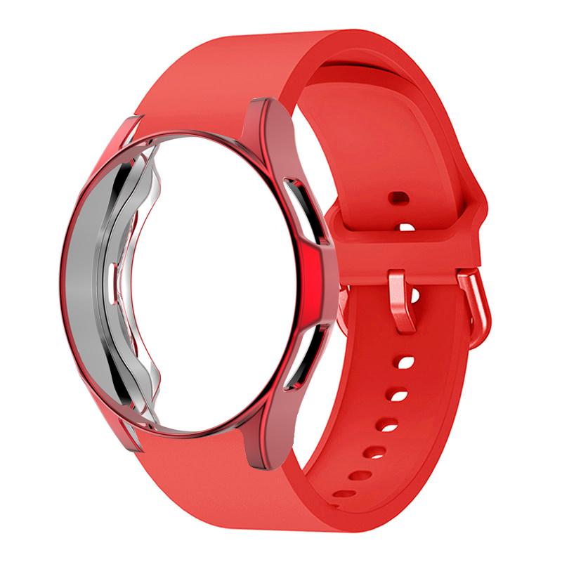 Case+strap For Samsung Galaxy Watch 4 classic 46mm 42mm 44mm 40mm smartwatch correa Ridge Sport Bracelet Galaxy Watch 4 strap