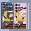 Phone Cover Case for Samsung Galaxy S26 S21 Plus S25 Edge S23 S20 FE S24 Ultra Note 20 10 Ultra S22 The S-simpsons Cute