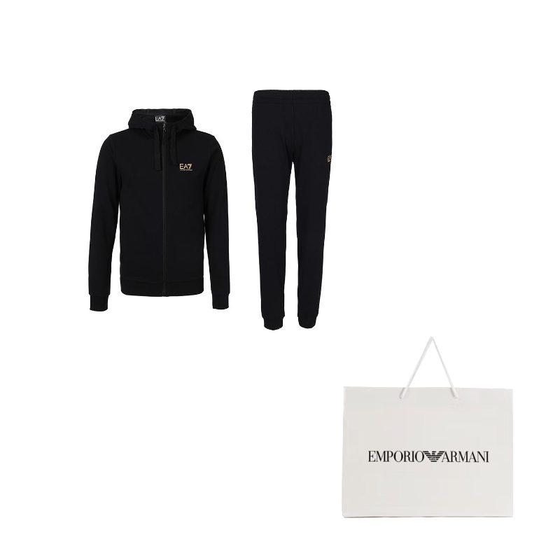 Emporio Armani EA7 FW22 Set Men's Black 8NPV80-PJ05Z-0208