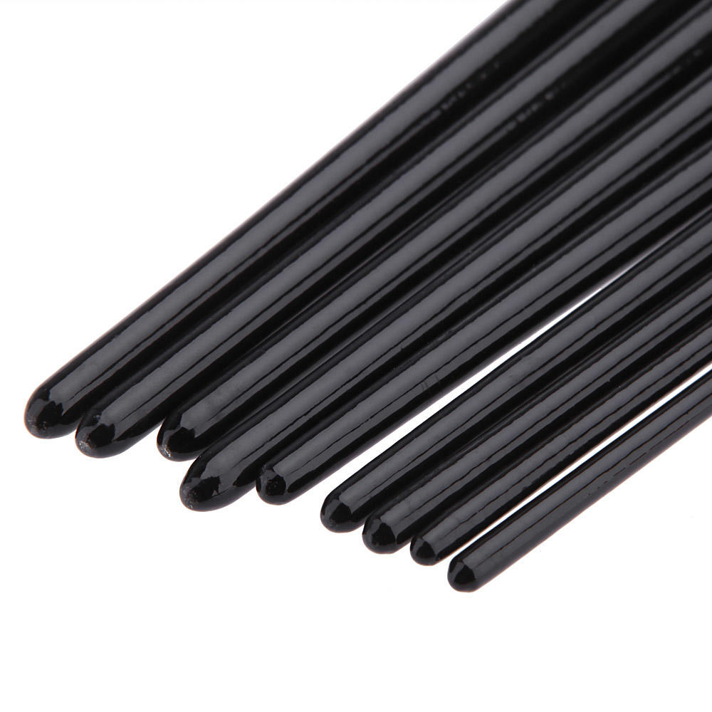 9pcs Nylon Hair Paint Brush Set Filbert Head Wooden Handle Artists Gouache Watercolor Acrylic Brushes Art Supplies