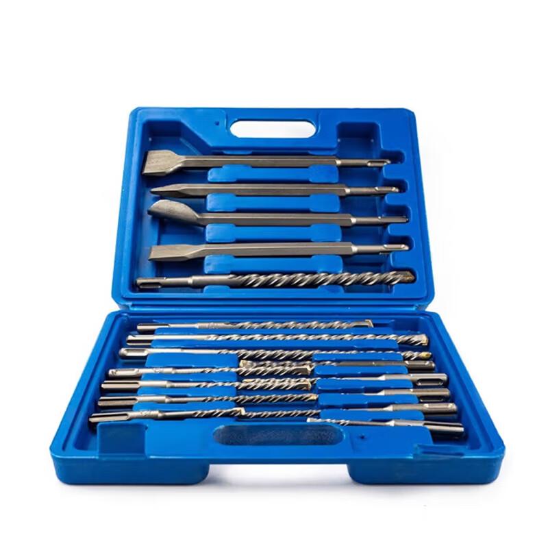 Deqi Rotary Hammer Drill Bit & Chisel Set