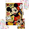 Diamond Painting Handmade Diy Mosaic Mickey Mouse Cartoon Character Rhinestone Kit Home Decoration Gift