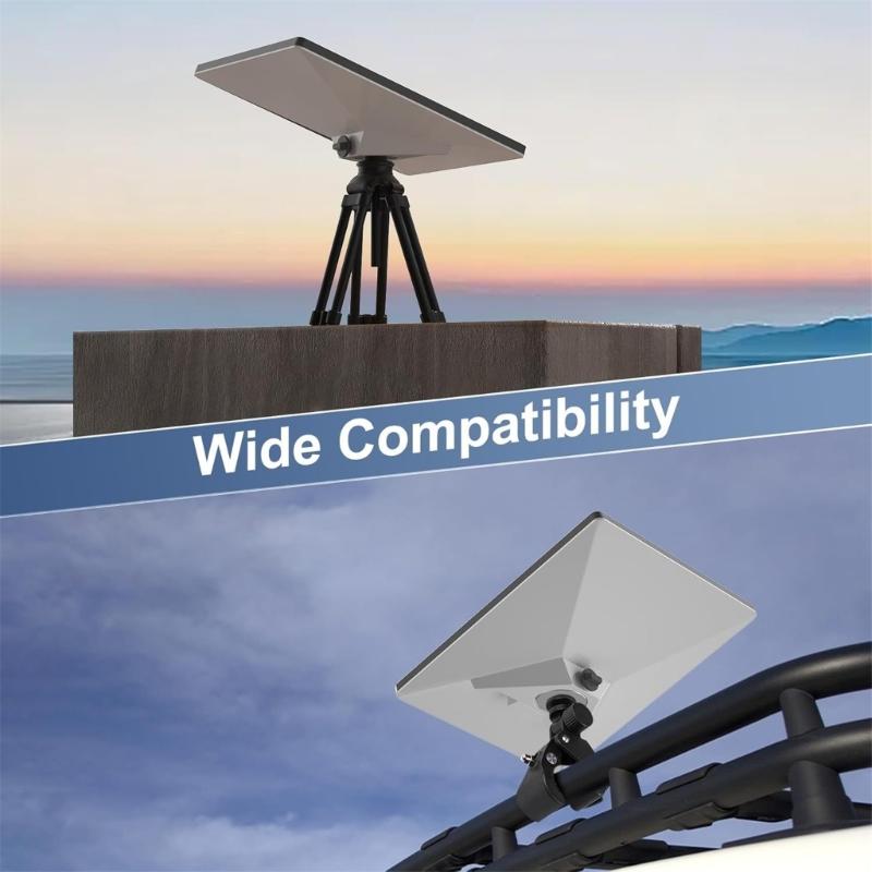 1/4 Screw Round Mount Adapter Aluminum Tripod 1/4 Screw Adapter Bracket Pipe 1/4 Screw Adapter