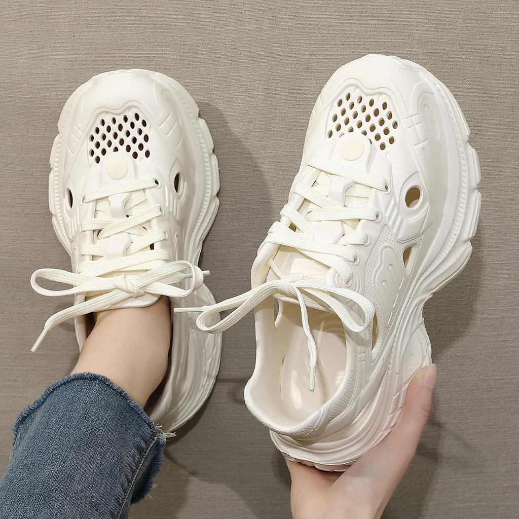 Boty s otvorem pro zvýšení výšky pro ženy a muže, plážové a pobřežní protiskluzové EVA s tlustou podrážkou, proti zápachu, tužinka, cool mop pro ženy a muže