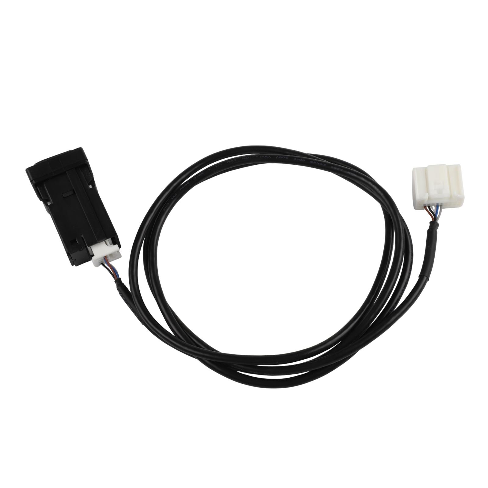 Car Audio Upgrade Car AUX Adaptor OEM 86190-53010 Wear-resistant Materials 150CM Length Cable For Toyota 2007-09 China Mainland