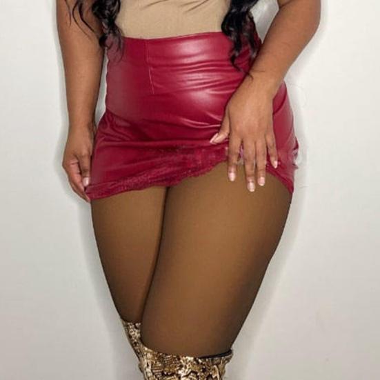 Women Fleece Lined Tights Winter High Waist Plus Size Leggings Sheer Warm Pantyhose Fake Translucent Thermal Thick Tights for Dresses Date Party Wear