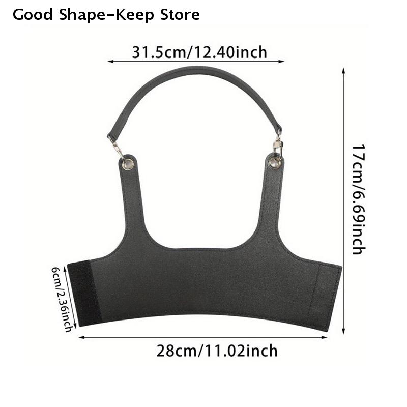 Leather Cup Cover Pouch Portable Leather Carrying Strap Insulating Cups Water Bottle Sleeve Bag Milk Tea Coffee Cups Accessories