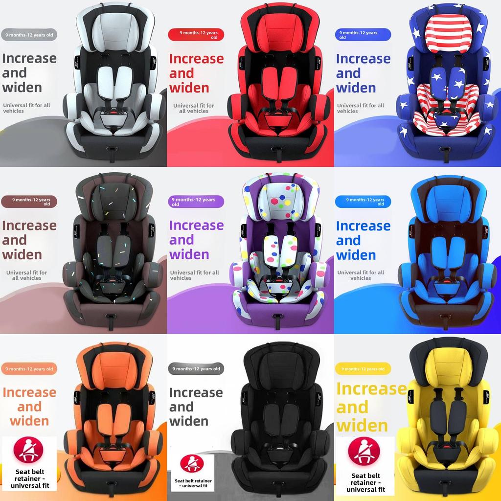 Baby Car Seat For Children With Comfort Padding For Road Safety