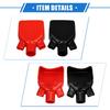 1 Pair Battery Terminal Insulation Covers, 16mm 0.63" 12mm 0.47" ID Car Battery Post Cap Universal for Motorcycle Truck Marine Durable PVC Red Black