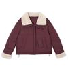 Lapel lamb down cotton clothes women's short winter new casual cotton-padded coat