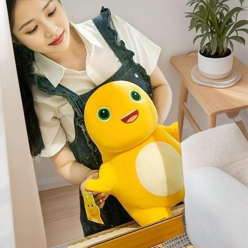 Large Cute Dinosaur Plush Toy - Milk Dragon Stuffed Animal for Kids' Birthday Gift