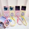 Candy Color Magnetic Korean Phone Case For Samsung Galaxy Z Flip 7 6 5 7 FE ZFlip7 Cover with Magsafe Stand Hand Rope Cute Cases