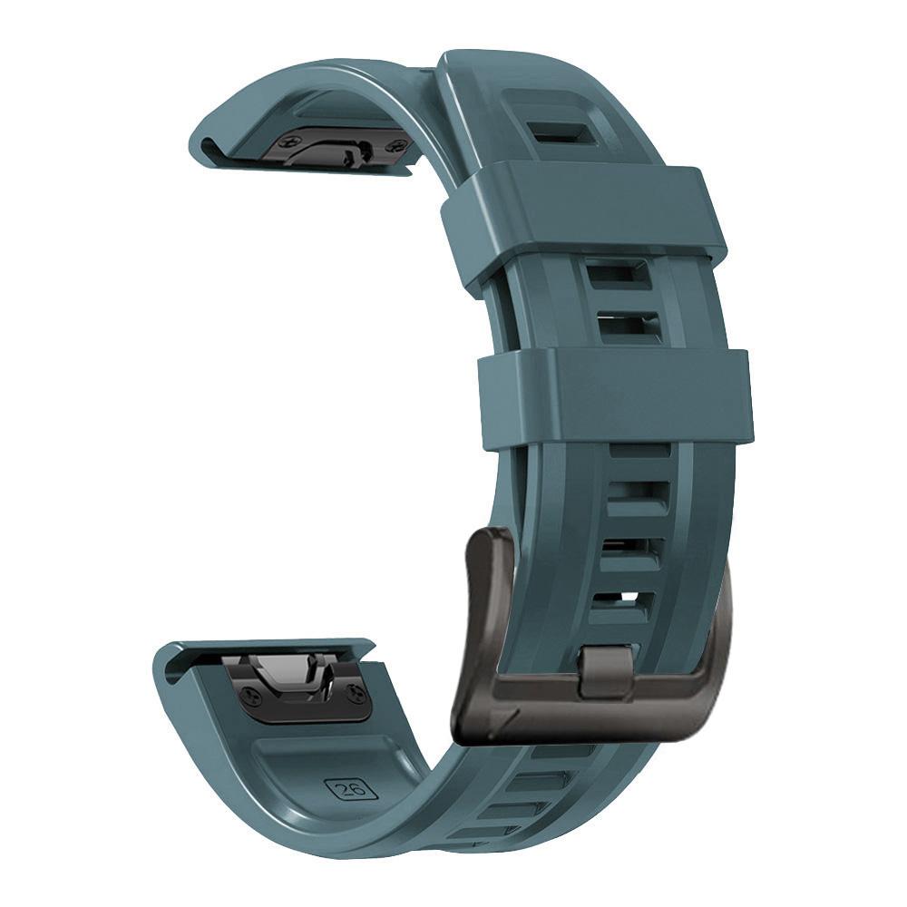 QuickFit 22mm 26mm Silicone Strap For Garmin Fenix 8 E 7X 7 6 6x Pro Solar 5x /Epix/Forerunner 965/Instinct 3 2X/Enduro 3 2 Official Band