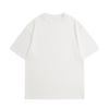European American Style 300G Heavyweight Pure Cotton Men's Trendy Loose-Fit Short Sleeve T-Shirt for New Year.