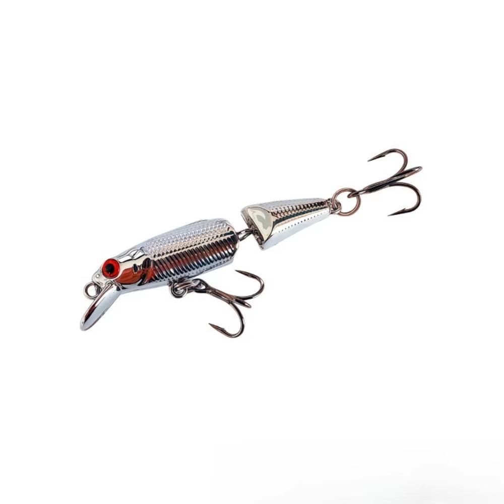 Baitfish Imitation Sinking Minnow Lure Red-Eyed Bass Imitation Bio-Mimetic Lure Bass Fishing 5