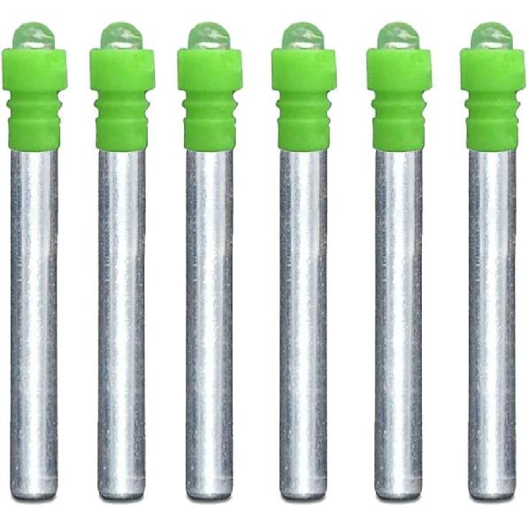 6PCS-High Capacity 340 LED Bobber Light Replacement Battery for Fishing Lures, Fishing Bobbers, Pen Lights, Arrow Nocks, Fishing Floats, Pole Lights,