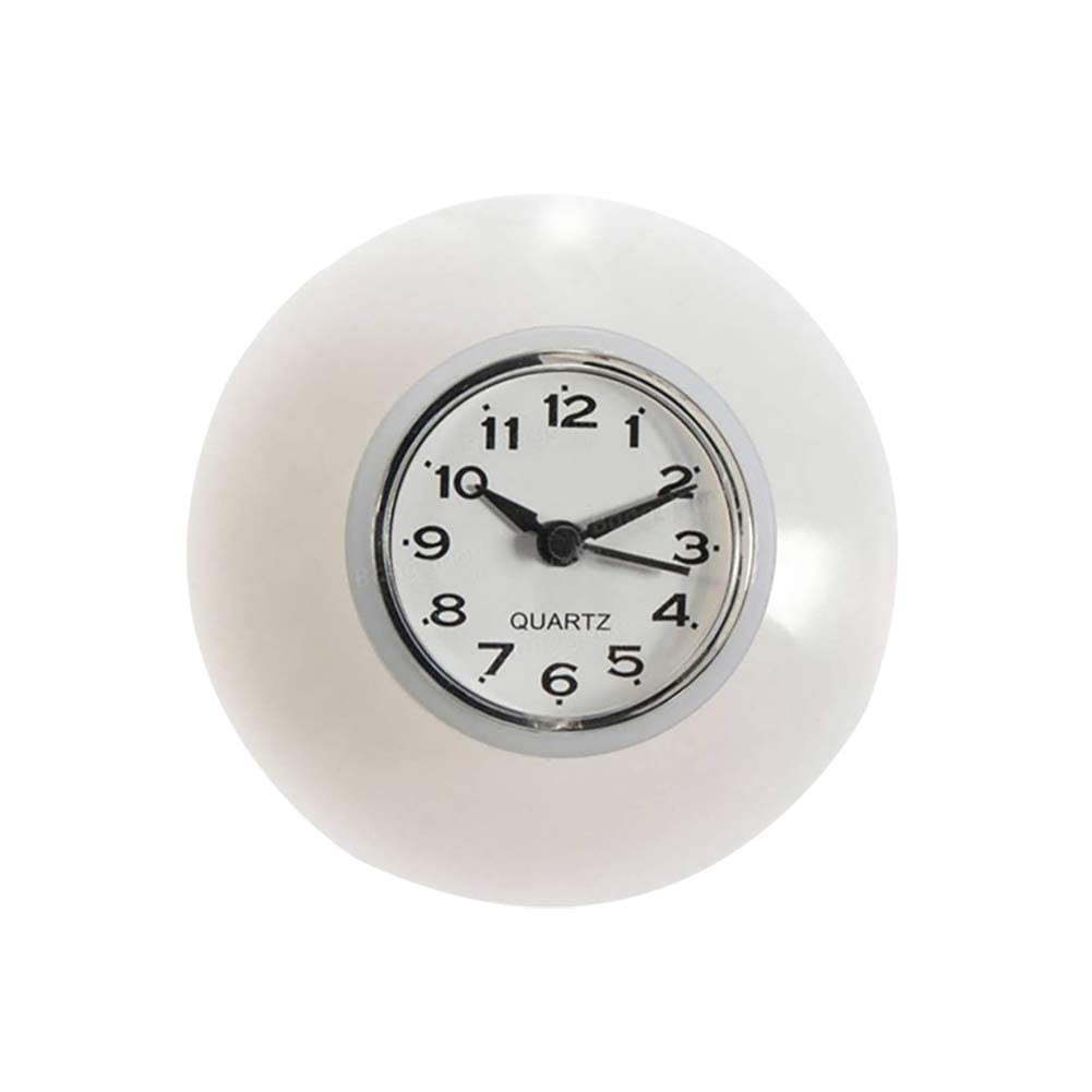 Bathroom Clock, Shower Clock, Waterproof Clock, Suction Cup Mount, Silent, Wall Clock, Shower Clock, Wall-Mounted Clock, Table Clock, for Bathroom,