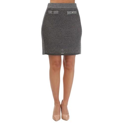 Ted Baker Womens/Ladies Sanniaa Metallic Knitted Mini Skirt