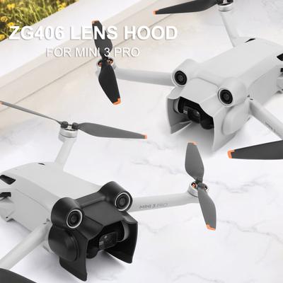 Lens Hood For DJI Mini 3 Pro Drone Accessories Anti-glare Lens Sunshade Sunhood Protective Cover Guard Camera Protector