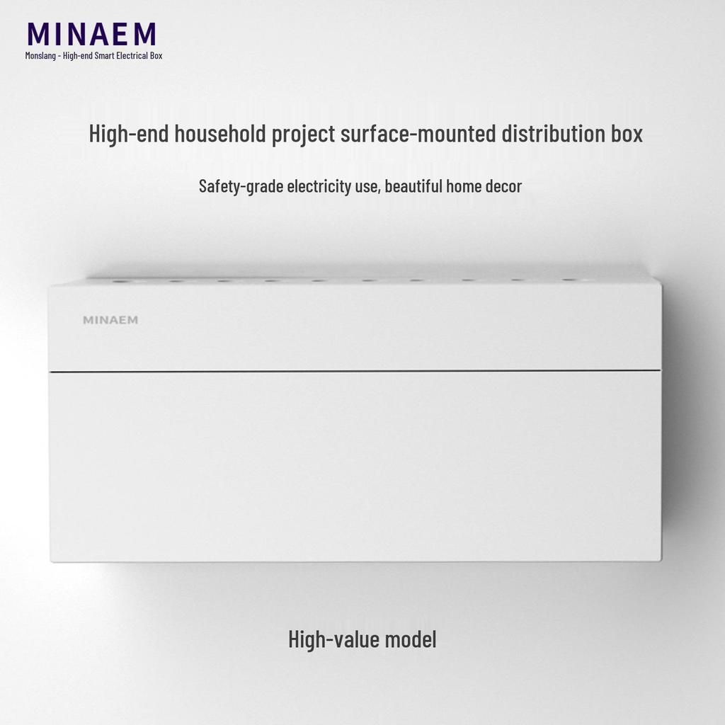Monslang Durable Indoor 24-Slot Power Distribution Box