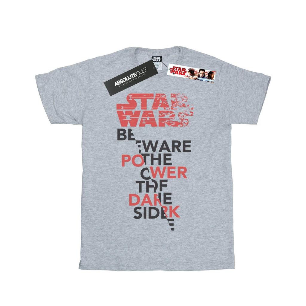Star Wars Boys The Last Jedi Power Of The Dark Side T-Shirt