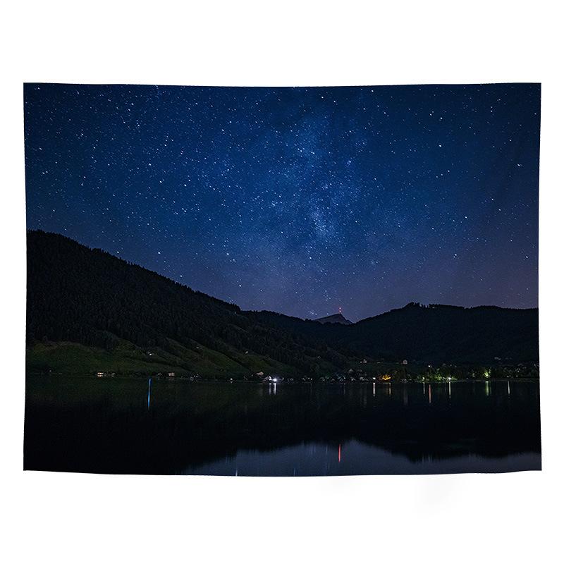 Creative Wind Hanging Cloth Digitalprinted Polyester Tapestries Living Rooms Bedrooms Macrame Wall Hanging Room Decor Aesthetic