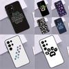 Dog Foot Print Paw Colorful Pattern Phone Case For Samsung Galaxy S24 S25 Ultra S9 S10 S20 S22 S21 S23 Plus S24 FE Cover Coque
