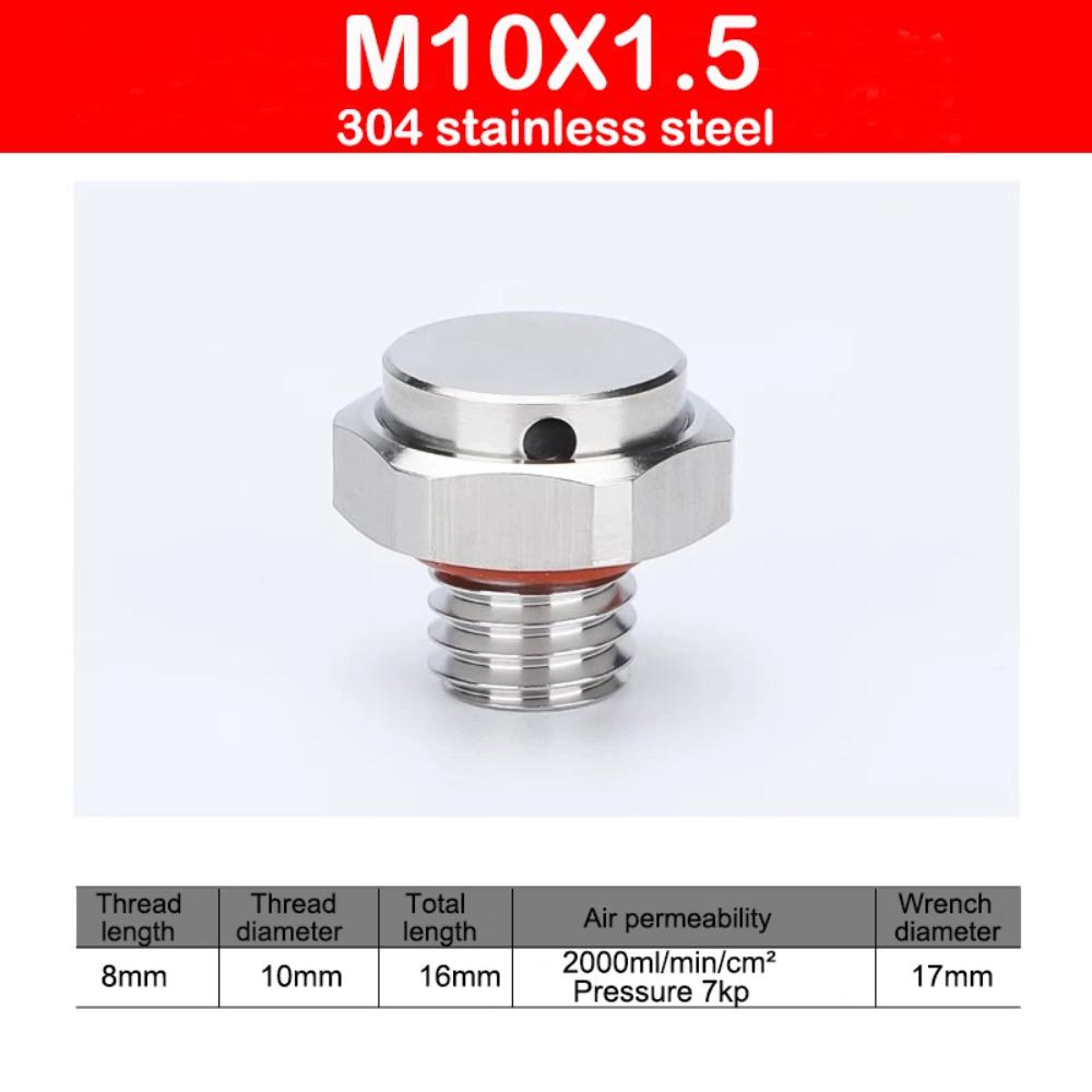 304 Stainless Steel Air Vent Valve Waterproof Breather Vent Valve New Pressure Relief Valve