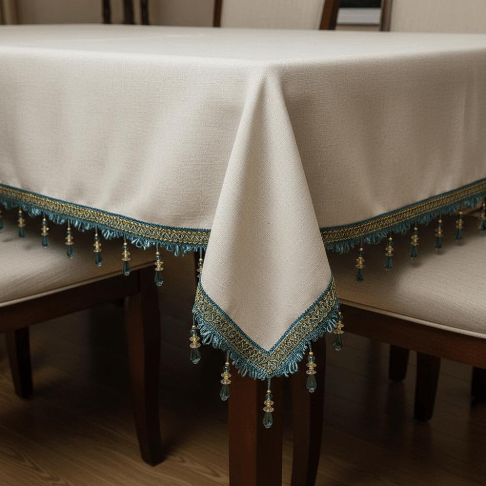 12M Droplet Shape Tassel Lace Trim Woven Texture Lace Trim Ribbon  Home Decoration