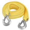 2.5m 8.2ft Car Trailer Towing Rope Strap Tow Cable Hooks Emergency Heavy Duty