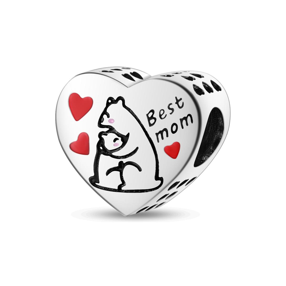 

Copper Plated Red Charms Heart Coffee Charm Fit Original Beads Pendent Dangle Bracelet Diy Jewelry Gift For Women