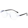 Luxury Rimless Reading Glasses for Women - Diamond Cutting Style, Presbyopic Lens, Square Frame, Lightweight & Stylish Design
