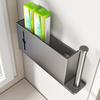 Roll Paper Holder Refrigerator Storage Rack Strong Load-bearing Easy To Install Multipurpose Self-Adhesive Under-Cabinet Organizer