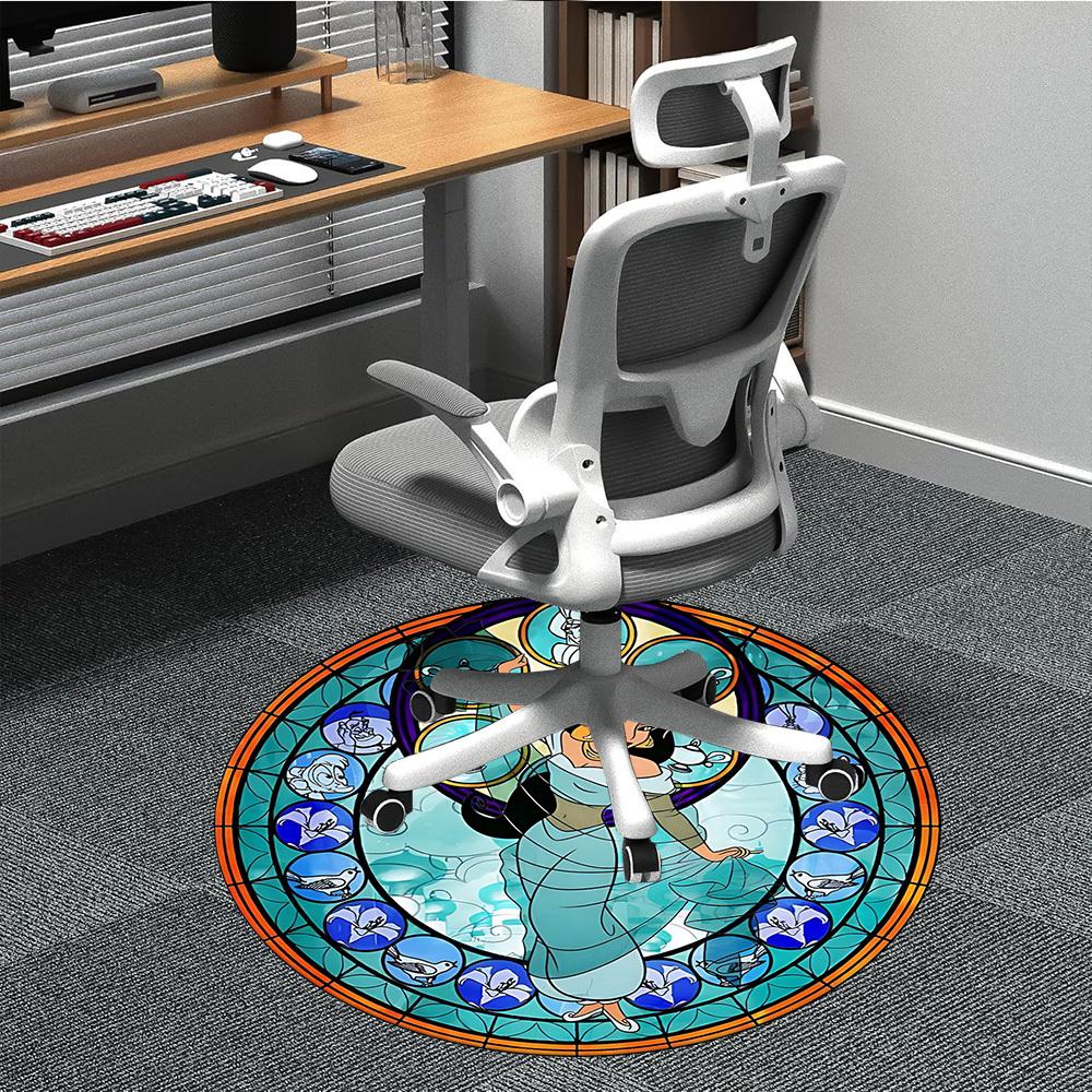 

1pc Aladdin Chair Carpet for Office, Non-slip, Soft and Durable Office Rug, Perfect for Office yy251226037 80cm by 80cm