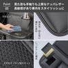 Aristal Seat Back Pocket Storage and Foldable Rear Seat Car Pocket with Black [Integrated Table] Table,