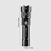 High Power Telescopic  Zoom Torch Powerful Camping Light LED Display  Flashlight  Hiking