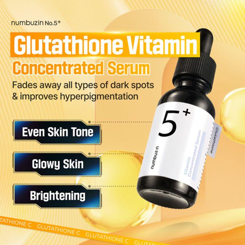 [Numbuzin] No.5 Glutathione Vitamin Serum 30ml