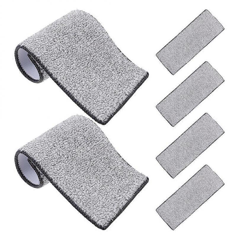 Fiber Cleaning Mop Pads Flash Speed Mop Pads for Home Use 6Pcs