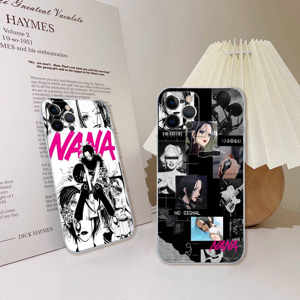 Anime NANA Phone Case For IPhone 16 15 14 11 12 13 Mini Pro XS Max Cover 6 7 8 Plus X Funda Shell
